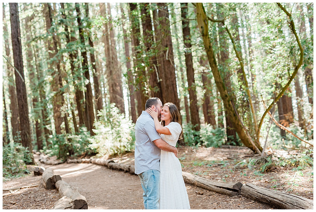 Fall Engagement Photos at Joaquin Miller Park