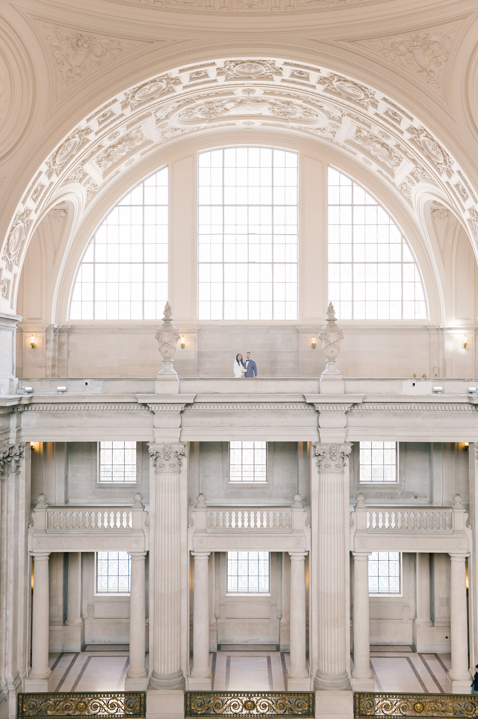 San Francisco City Hall Elopement Photo